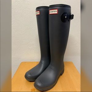 Hunter Original Tour Foldable Rain Boot Size 8
